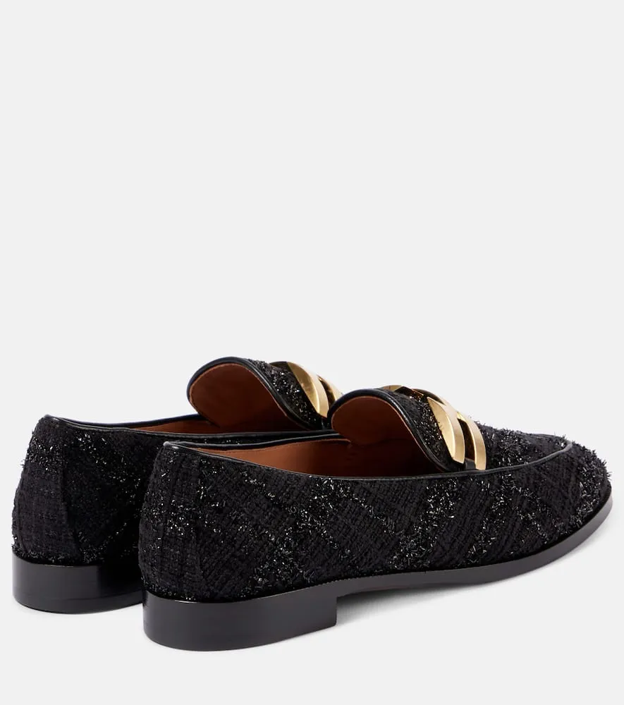 Aquazzura Brandi boucl√É¬© loafers