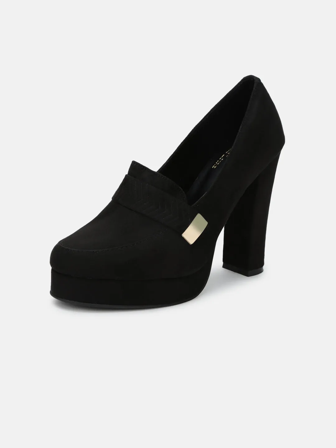 Block Solid Heels