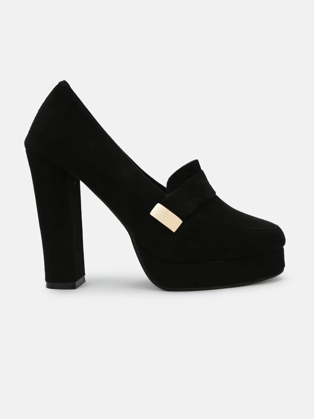 Block Solid Heels