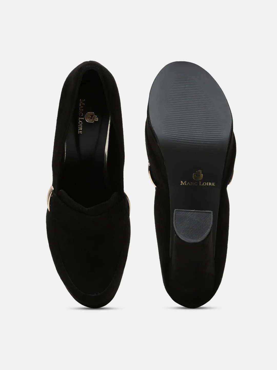Block Solid Heels