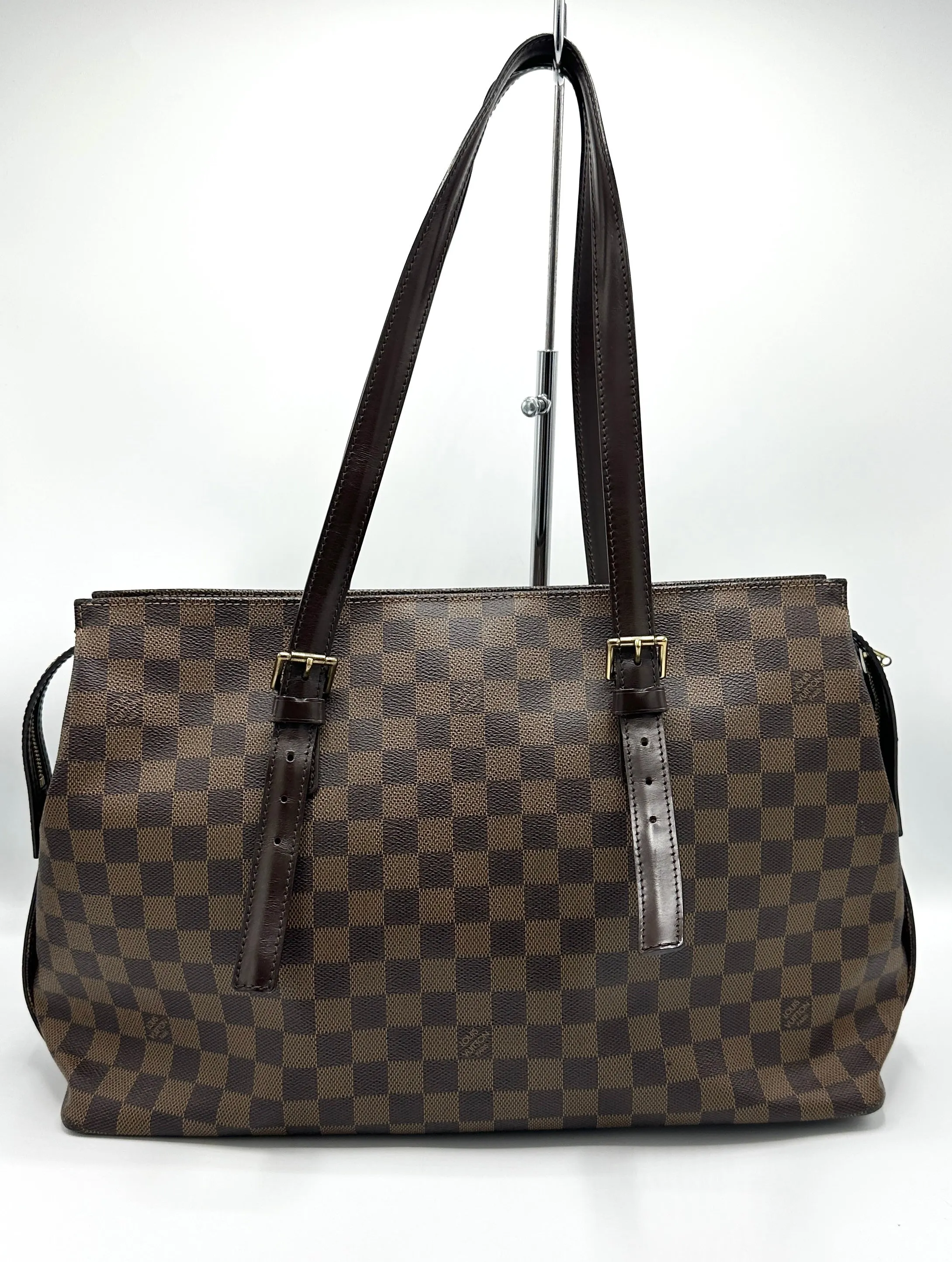 Damier Ebene Chelsea Tote