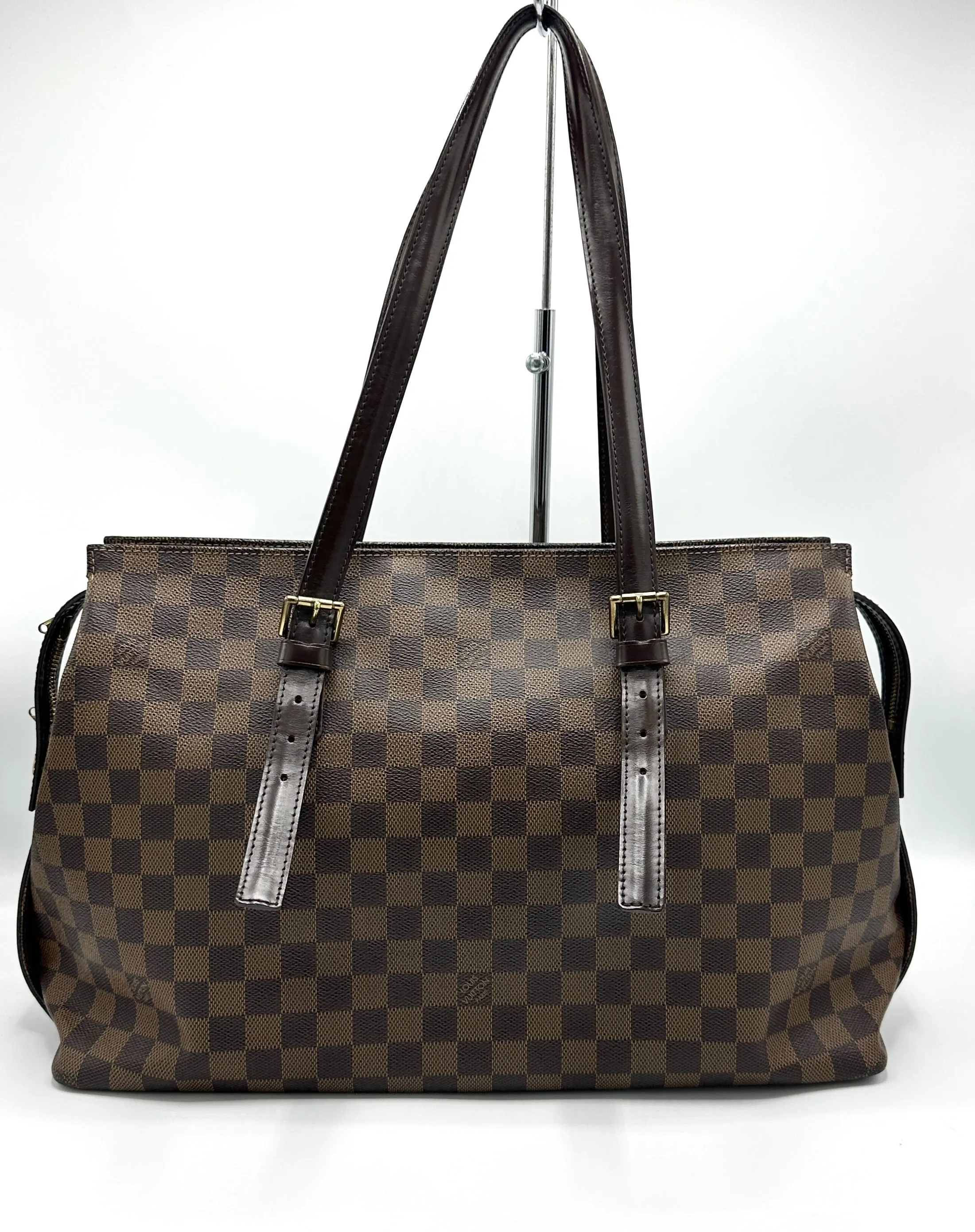Damier Ebene Chelsea Tote