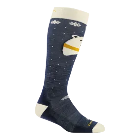 Darn Tough Kids Polar Bear Over-the-Calf Midweight Ski & Snowboard Sock