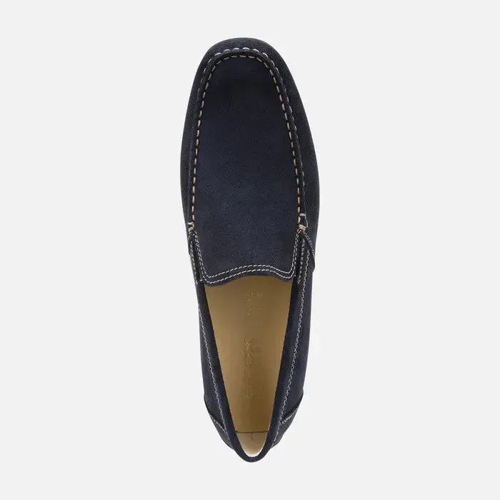 Geox loafers blue Suede