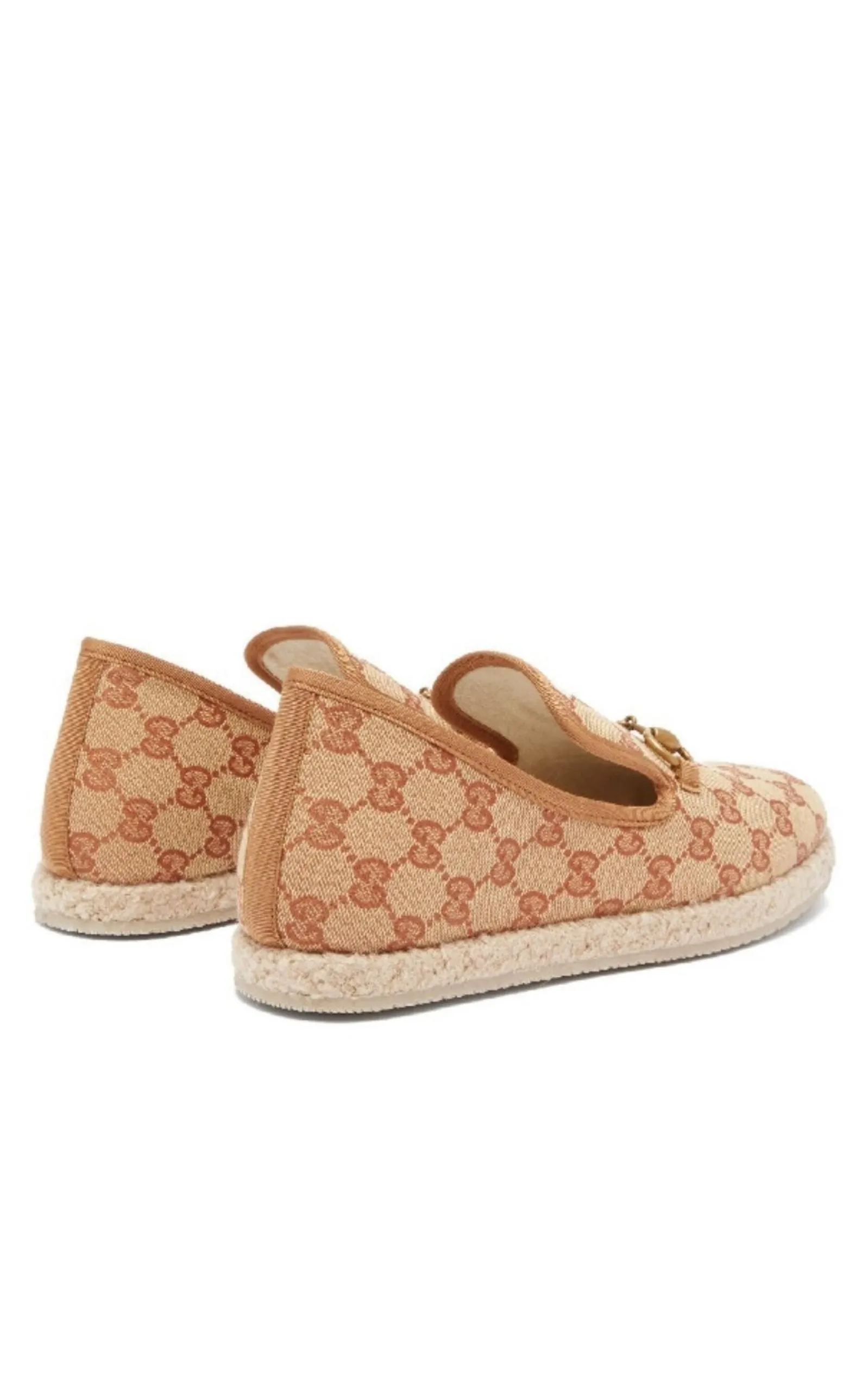 GG print loafers