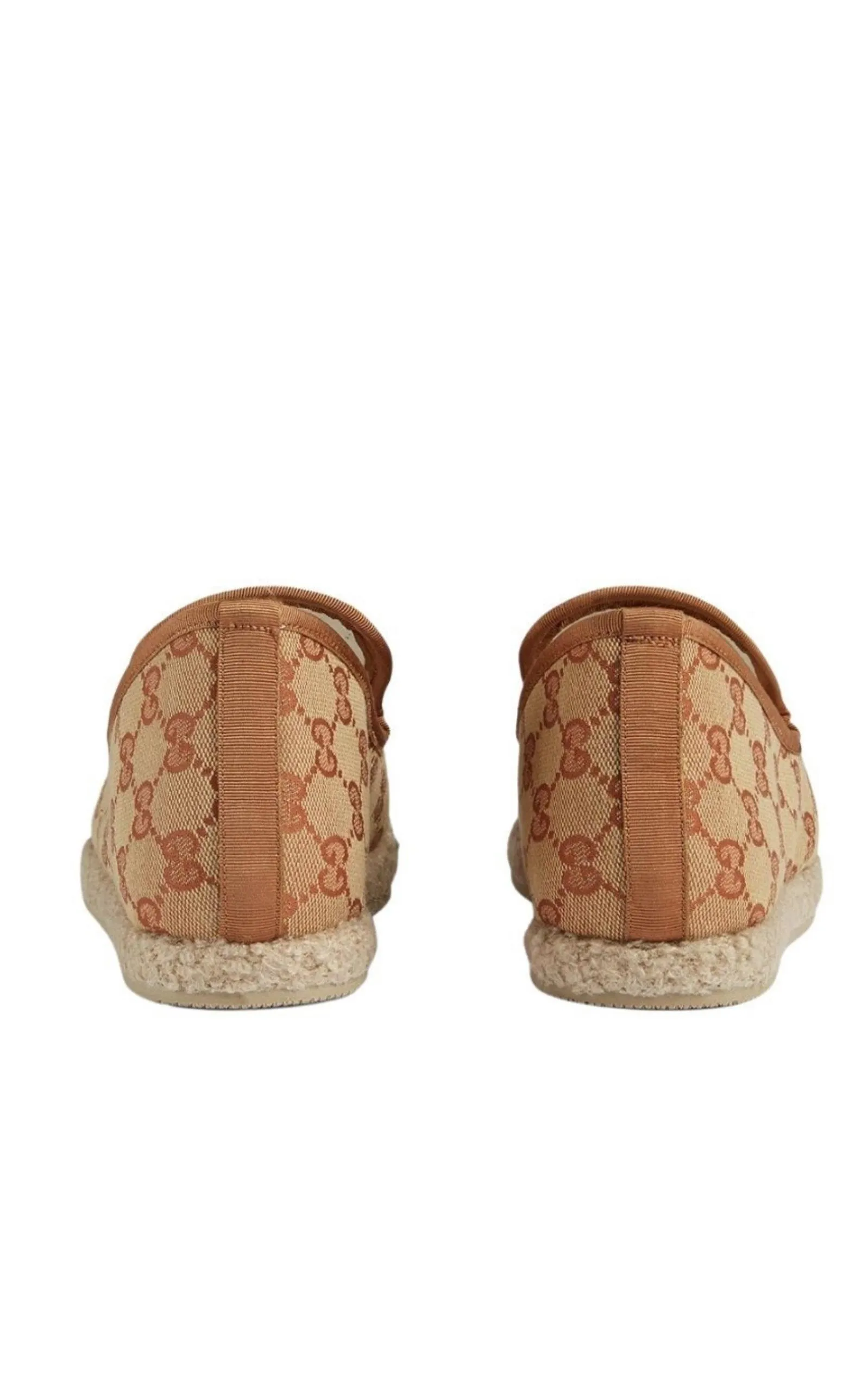 GG print loafers