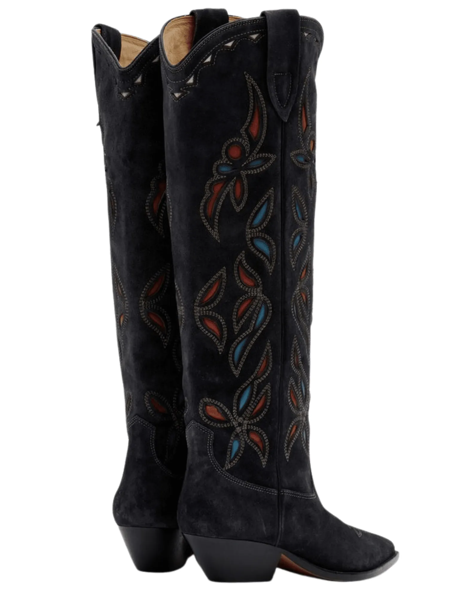 Isabel Marant Denvee Suede Western Boots