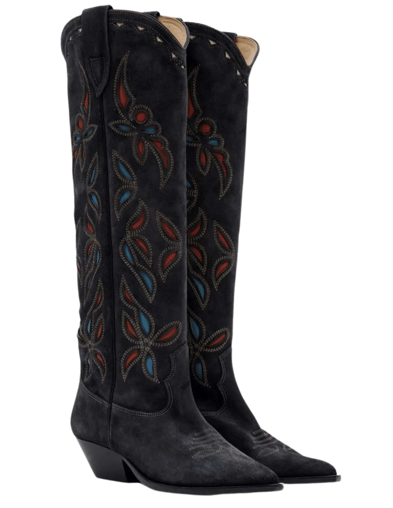 Isabel Marant Denvee Suede Western Boots
