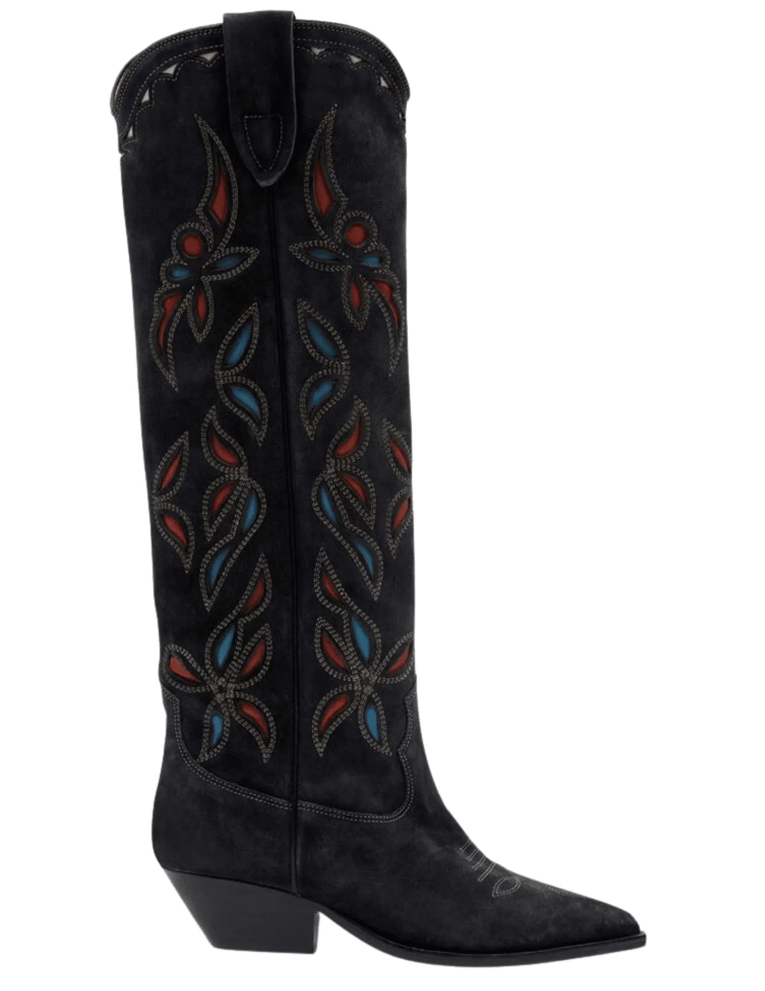 Isabel Marant Denvee Suede Western Boots