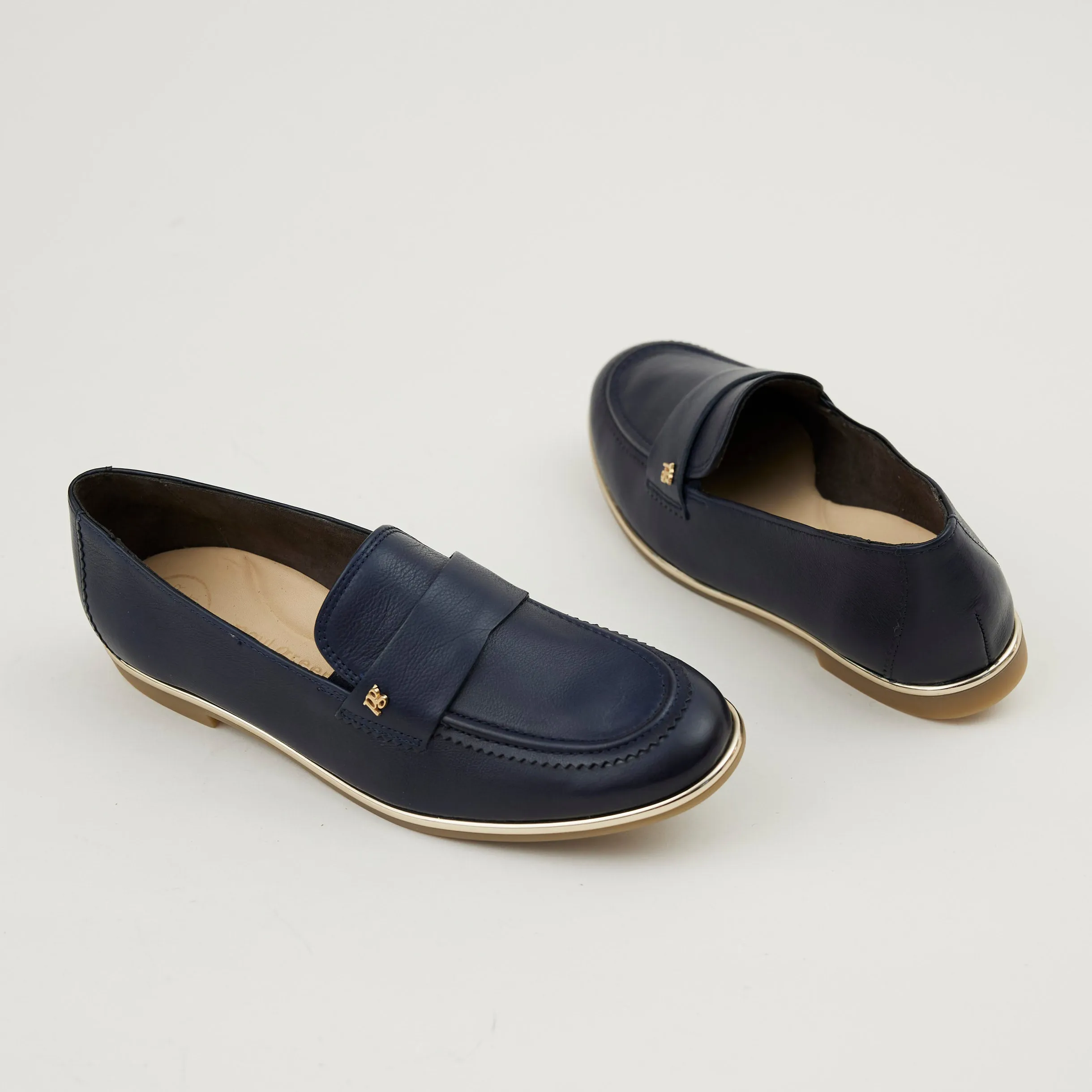 Paul Green Navy Loafers