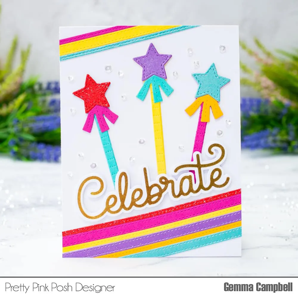 PRETTY PINK POSH: Birthday Mug Additions | Die
