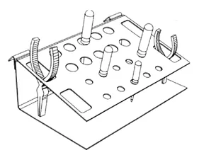Production Basics 8355 Tool Storage Hanger for Workstations