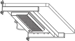 Production Basics 8524 Under Shelf Light for Workstations, 24"W