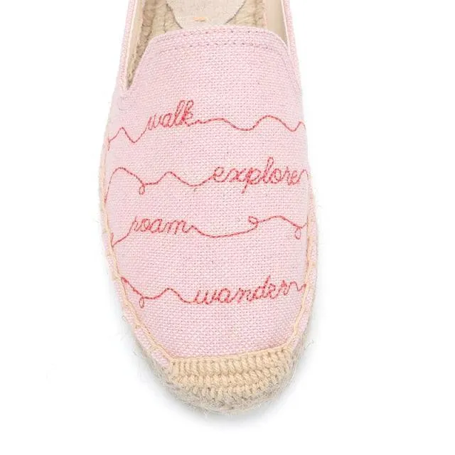 Wavy Let's Roam Espadrille Flats