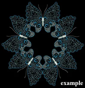 Winter Butterflies Combo