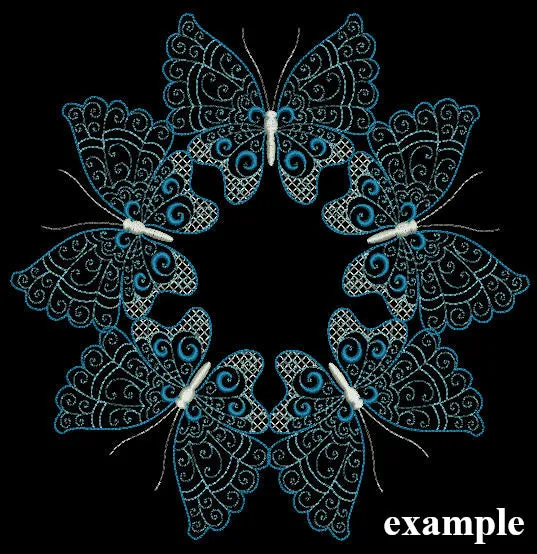 Winter Butterflies Combo