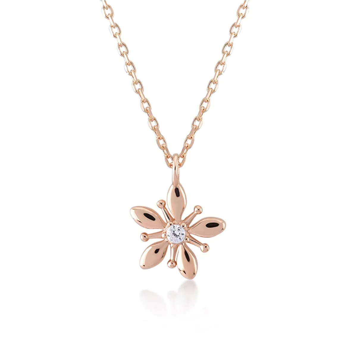 Winter Lily Necklace