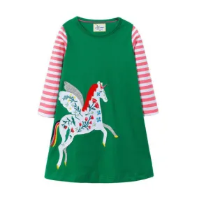 Winter Unicorn Dress